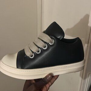 Rick Owens Men's Black Trainers